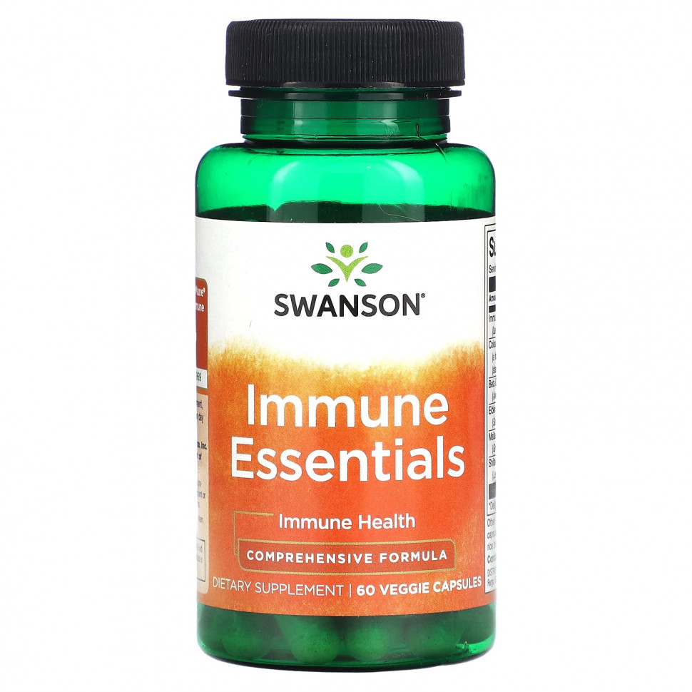  Swanson, Immune Essentials, 60      -     , -, 