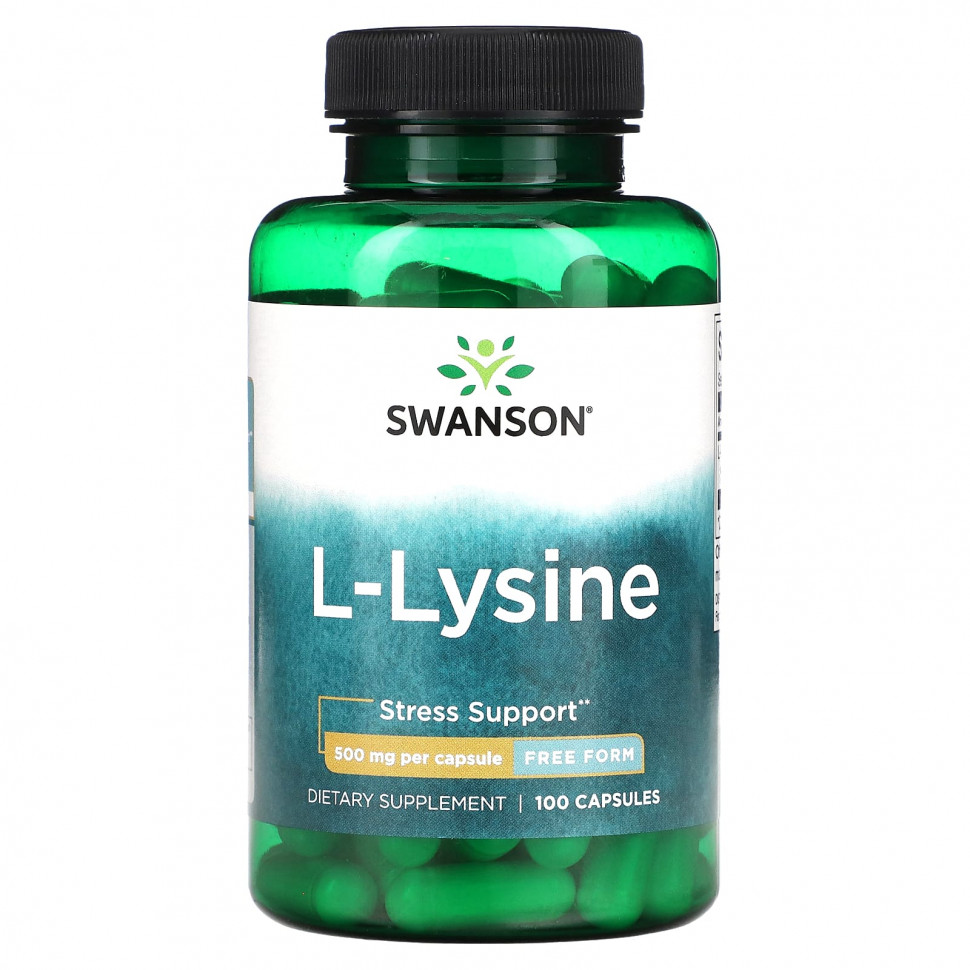 ������ ������ Swanson, L-�����, 500 ��, 100 ������  IHerb (������) ����