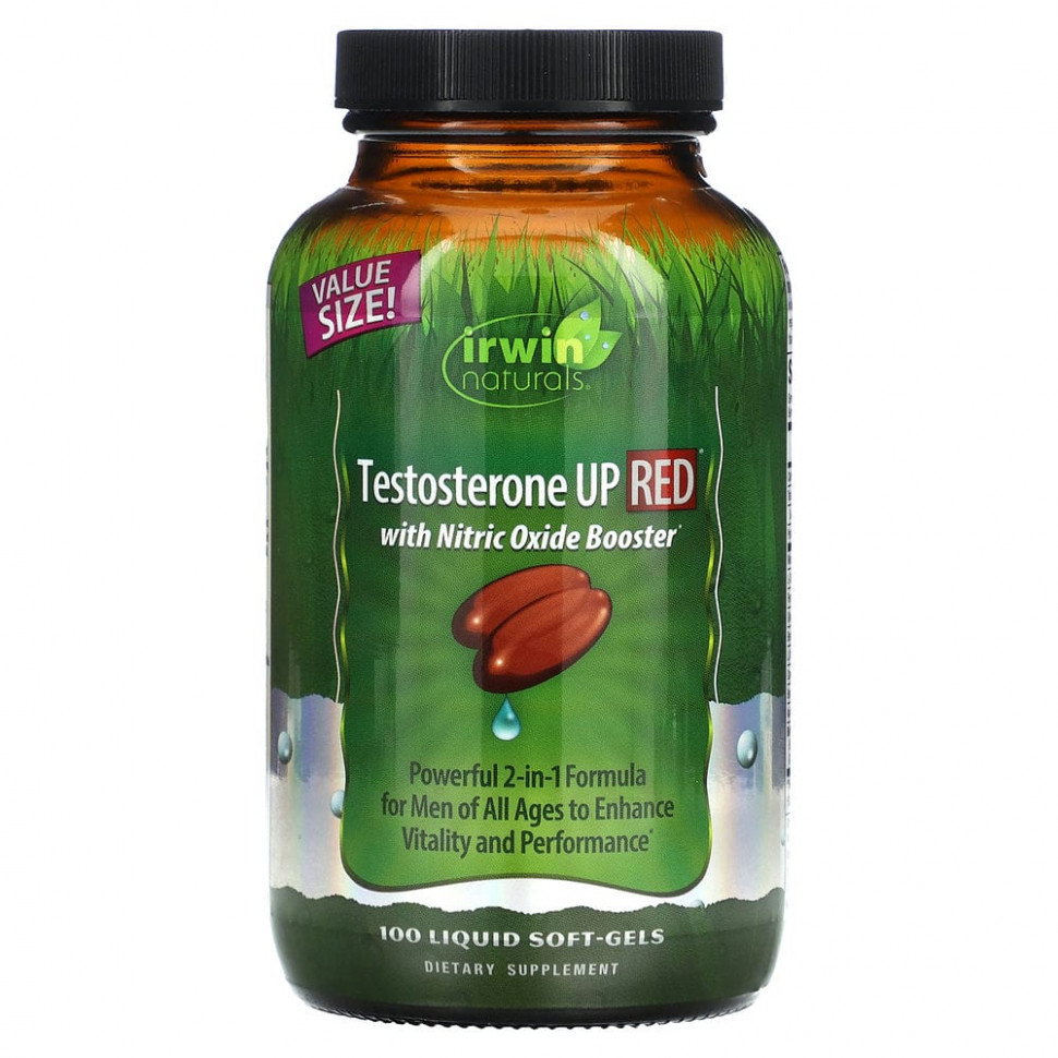  Irwin Naturals, Testosterone UP Red    , 100      -     , -, 