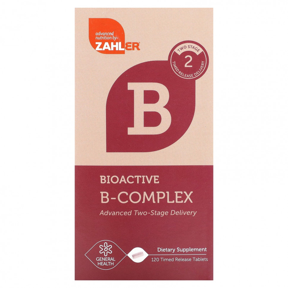  Zahler, Bioactive B-Complex, 120        -     , -, 