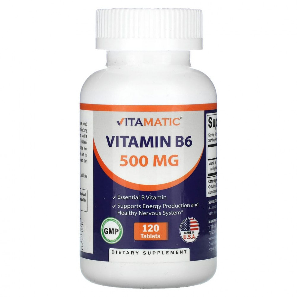  Vitamatic,  B6, 500 , 120     -     , -, 