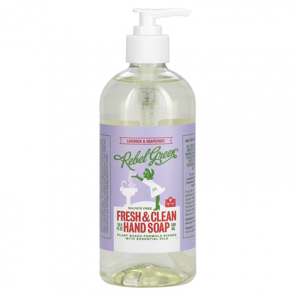  Rebel Green,    Fresh & Clean,   , 500  (16,9 . )    -     , -, 