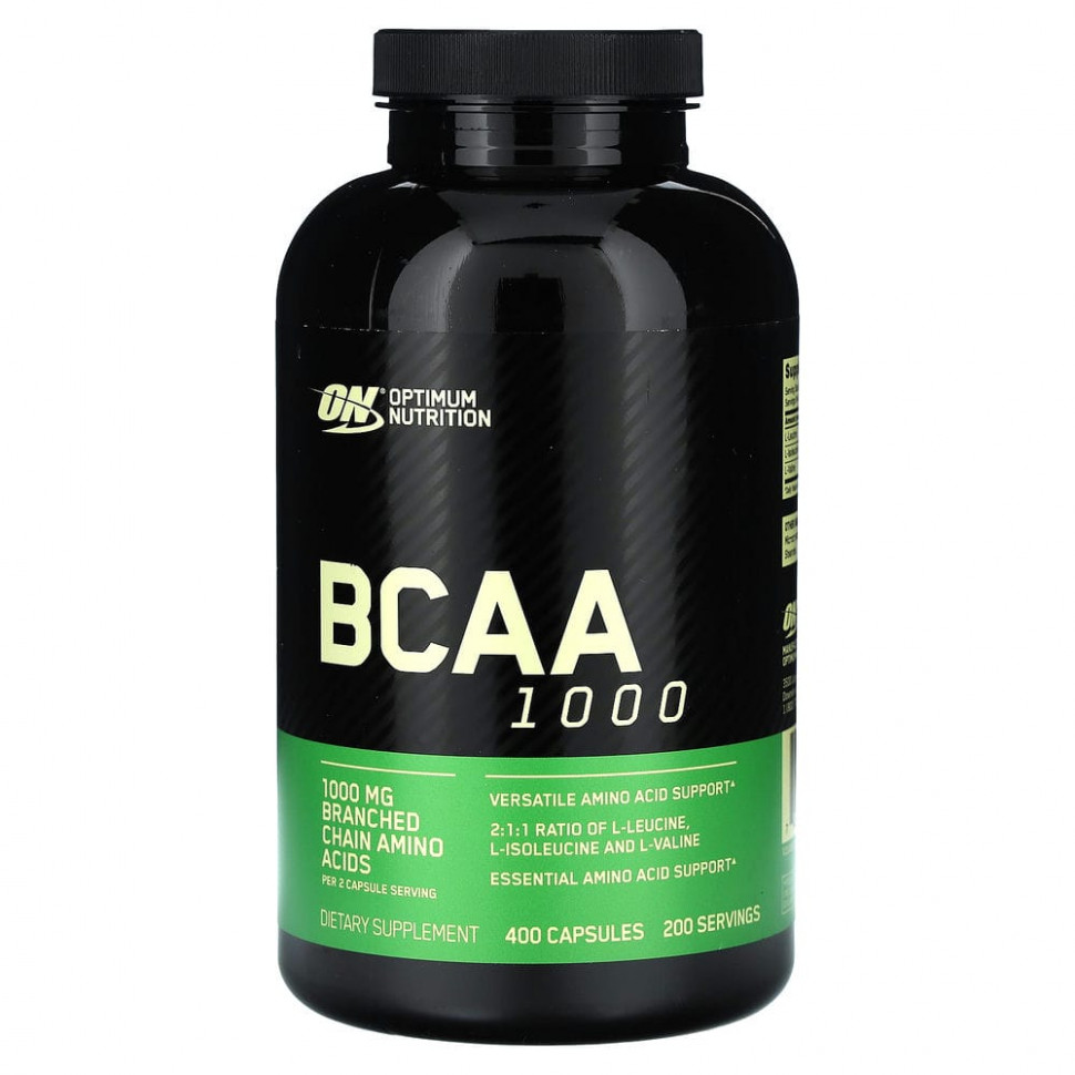  Optimum Nutrition, BCAA 1000 Caps,  , 500 , 400     -     , -, 