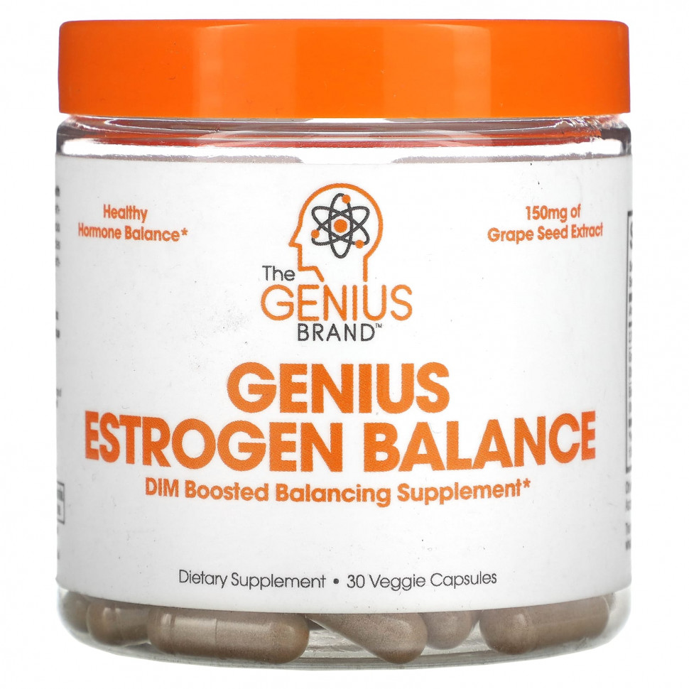  The Genius Brand, Genius Estrogen Balance, 30      -     , -, 