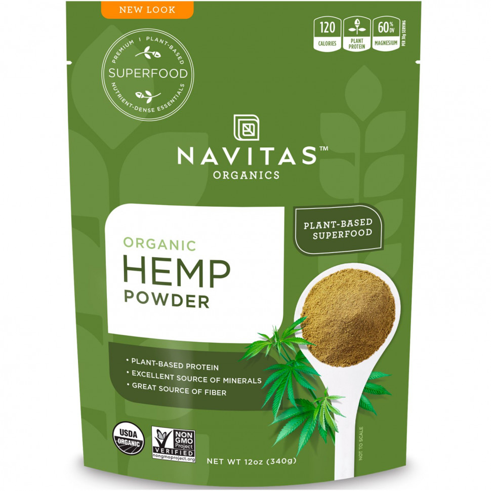 ������ ������ Navitas Organics, ������� ������������ �������, 12 ���. (340 �)  IHerb (������) ����