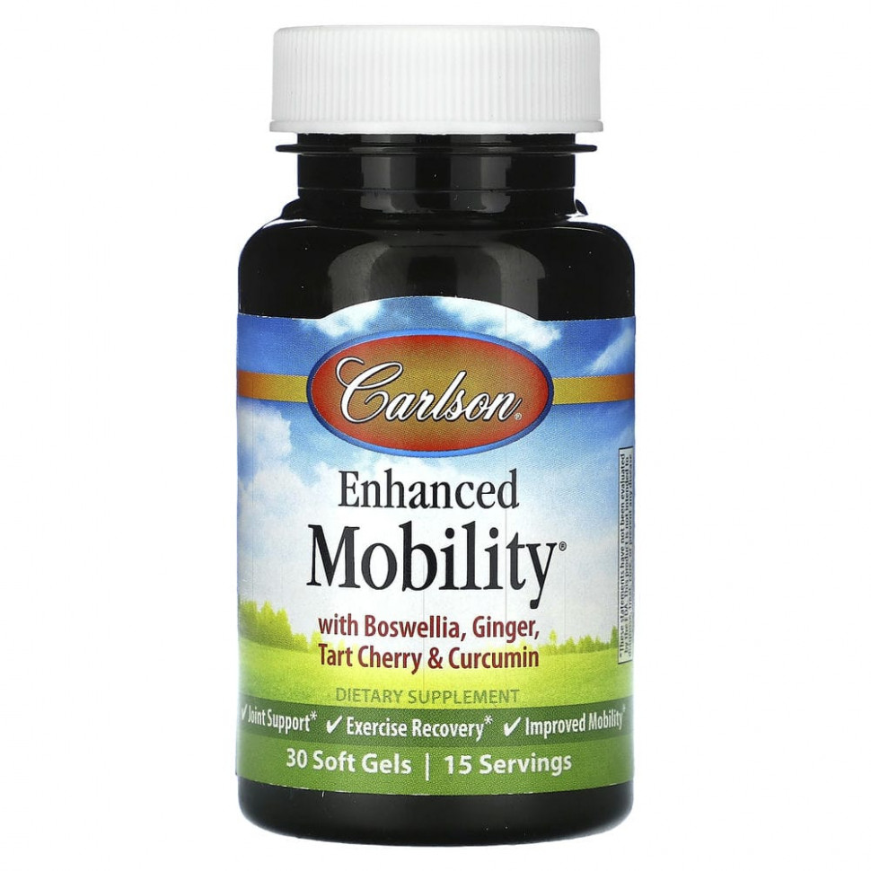 ������ ������ Carlson, Enhanced Mobility, 30 ������ ��������  IHerb (������) ����