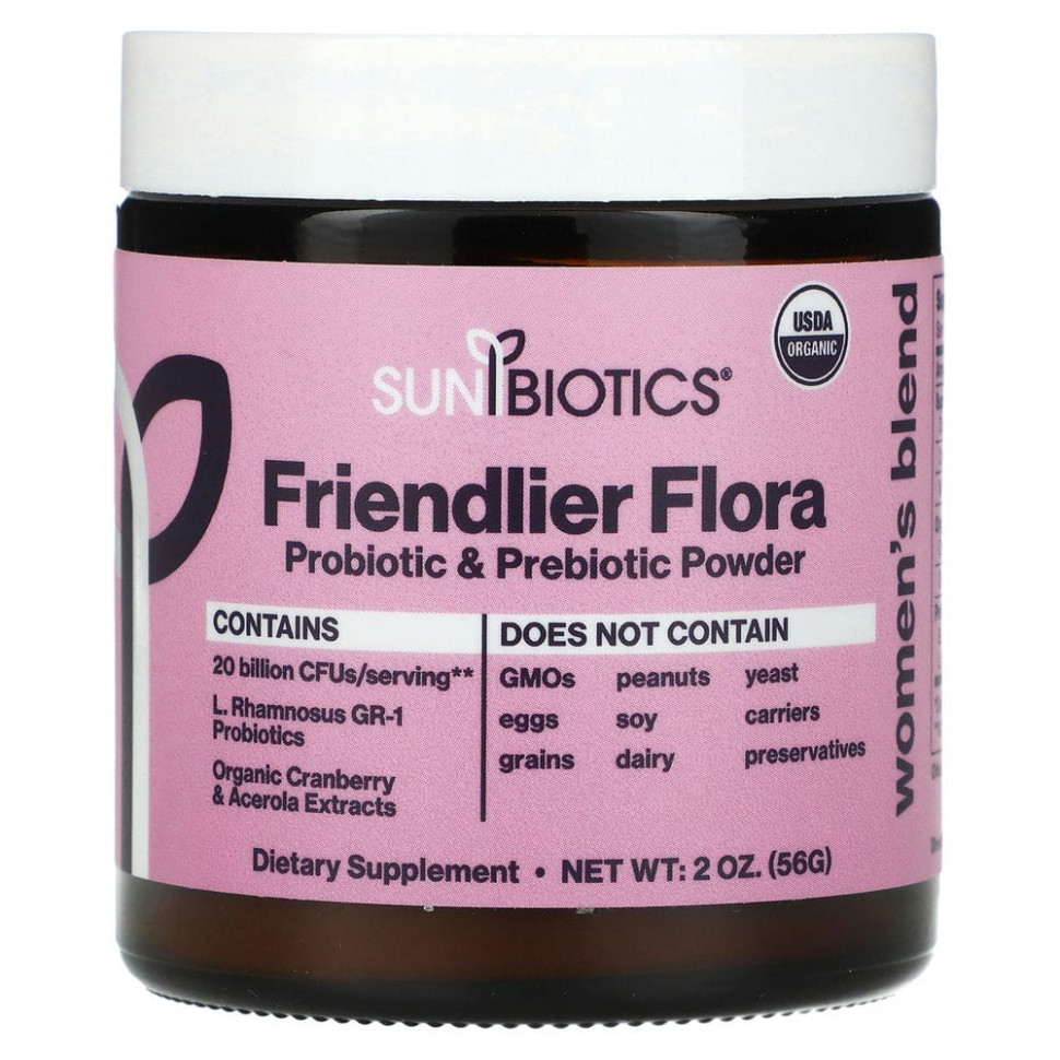  Sunbiotics, Friendlier Flora,   ,     , 56  (2 )    -     , -, 