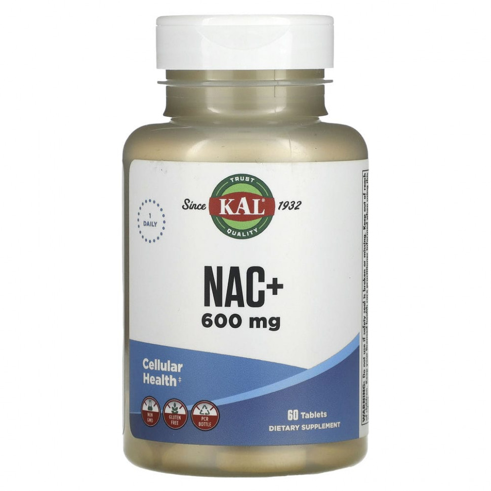 ������ ������ KAL, NAC+, 60 ��������  IHerb (������) ����