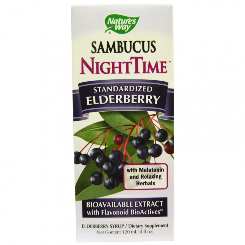  Nature's Way, Sambucus, NightTime,  , 120  (4 . )    -     , -, 