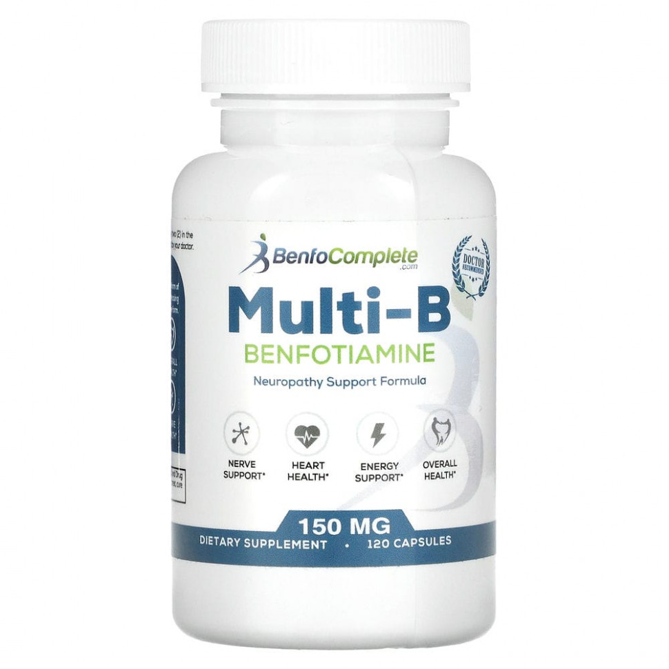  Benfotiamine Inc.,   Multi-B  , 150 , 120     -     , -, 