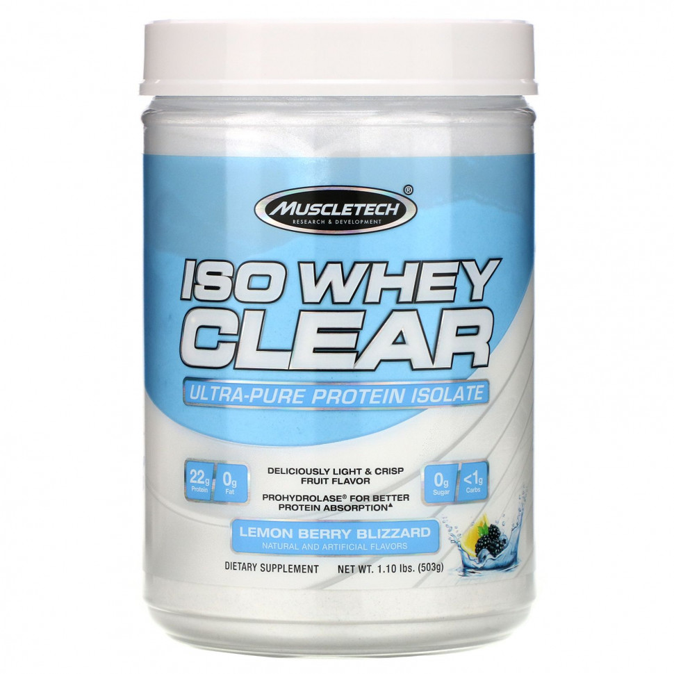  Muscletech, ISO Whey Clear,   , - , 1,10  (503 )    -     , -, 