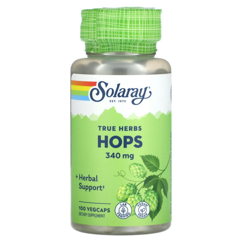  Solaray, True Herbs, , 340 , 100      -     , -, 