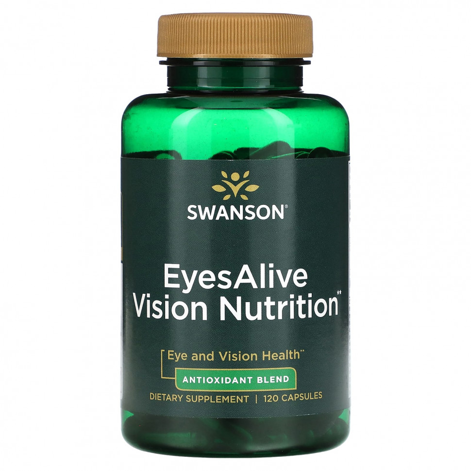 ������ ������ Swanson, EyesAlive Vision Nutrition, 120 ������  IHerb (������) ����
