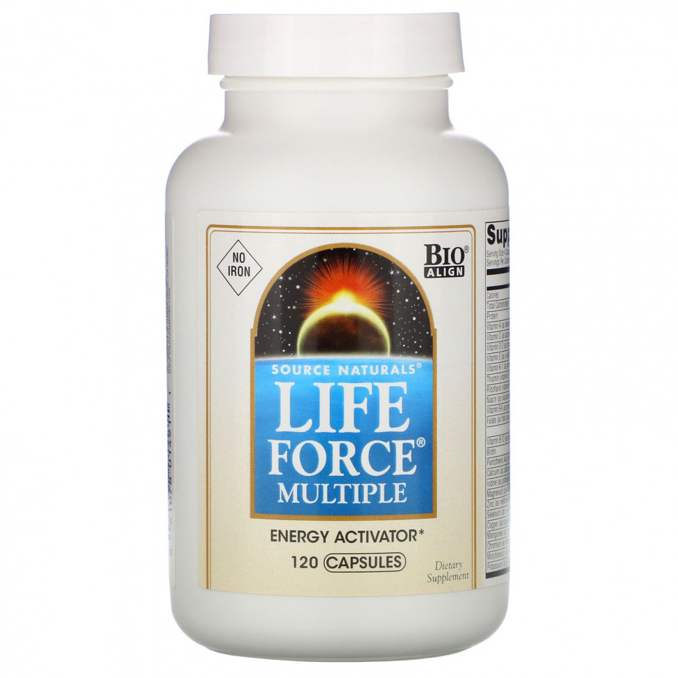  Source Naturals,  Life Force,  , 120     -     , -, 