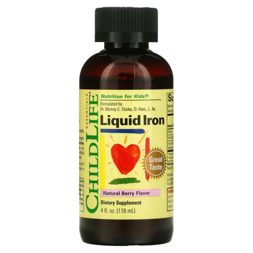  ChildLife, Liquid Iron,    , 118  (4 . )    -     , -, 