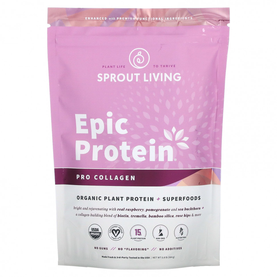  Sprout Living, Epic Protein,     ,  , 364  (0,8 )    -     , -, 