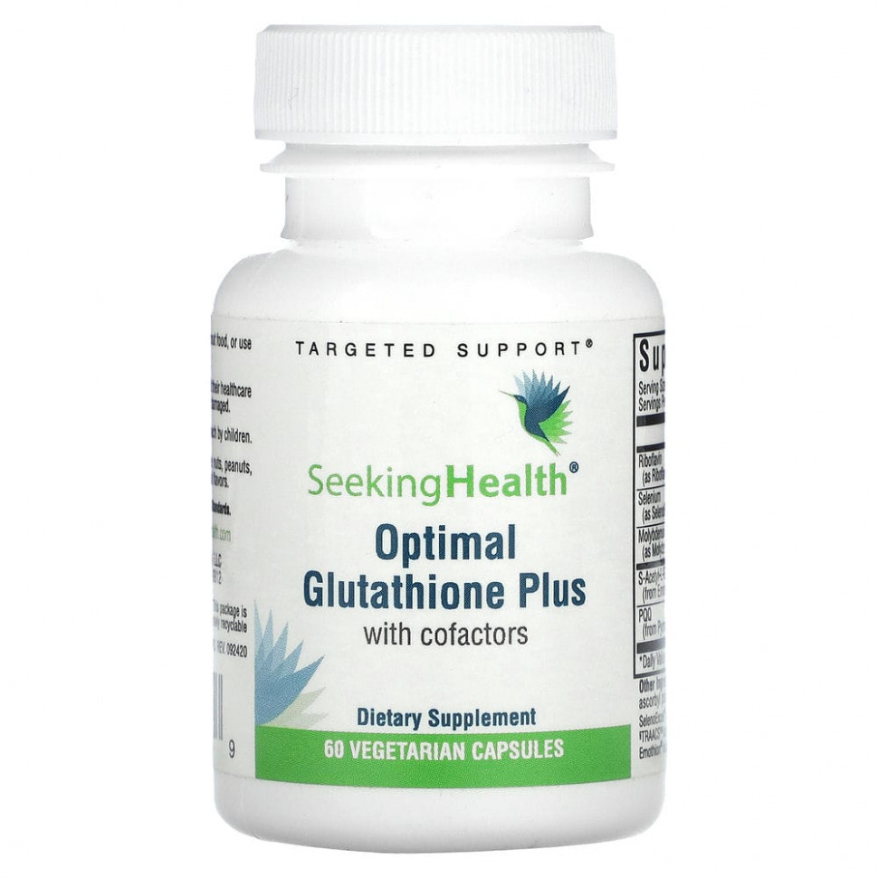 ������ ������ Seeking Health, Optimal Glutathione Plus, 60 �������������� ������  IHerb (������) ����