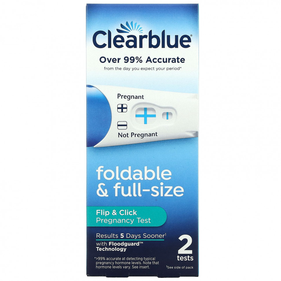  Clearblue,    Flip & Click, 2     -     , -, 