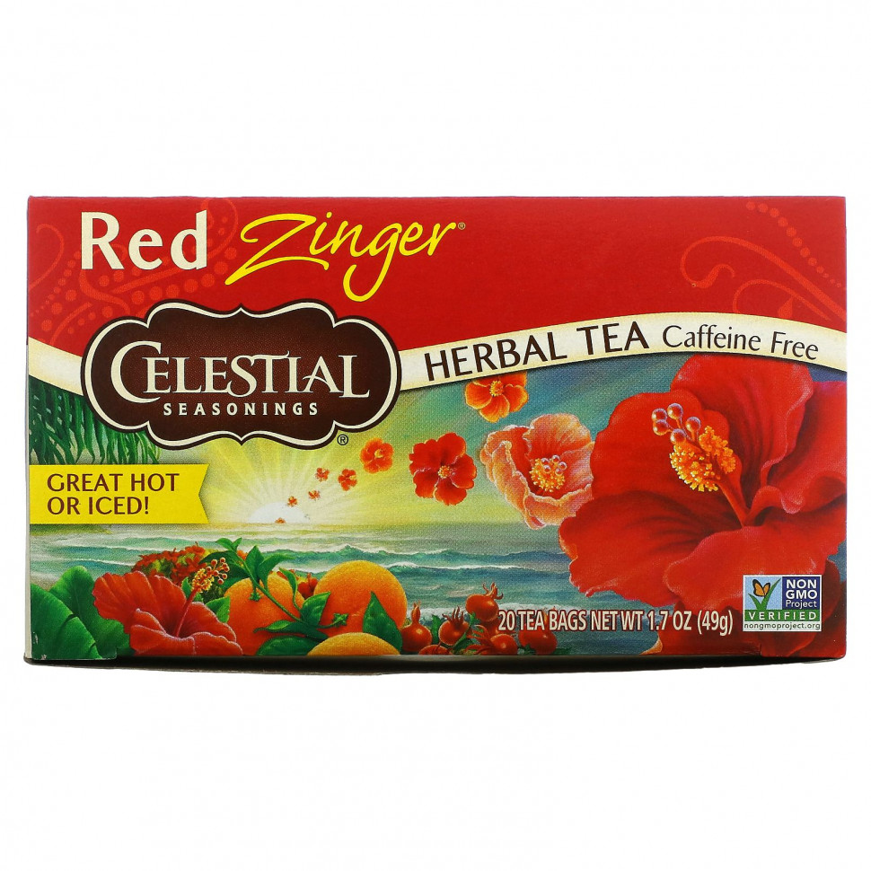  Celestial Seasonings,  , Red Zinger,  , 20  , 49  (1,7 )    -     , -, 