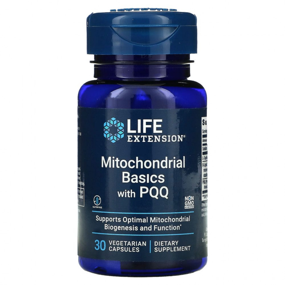 ������ ������ Life Extension, Mitochondrial Basics � PQQ, 30 ������  IHerb (������) ����
