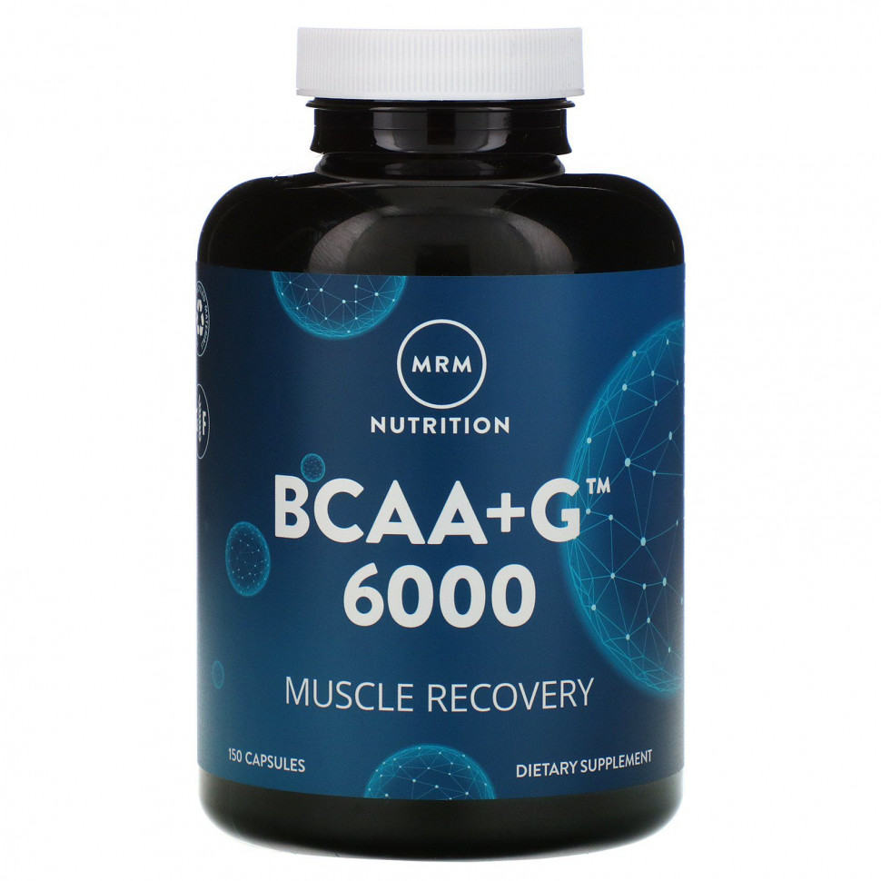  MRM, Nutrition, BCAA  G 6000, 150     -     , -, 