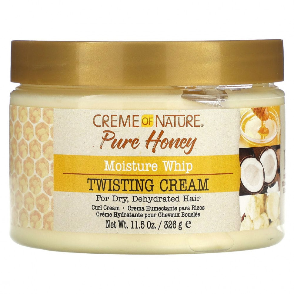  Creme Of Nature, Pure Honey, Moisture Whip,   , 326  (11,5 )    -     , -, 