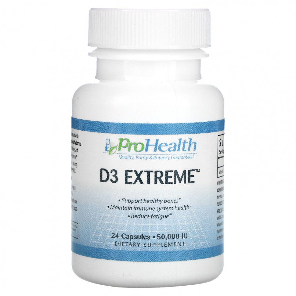 ������ ������ ProHealth Longevity, D3 Extreme, 50 000 ��, 24 �������  IHerb (������) ����