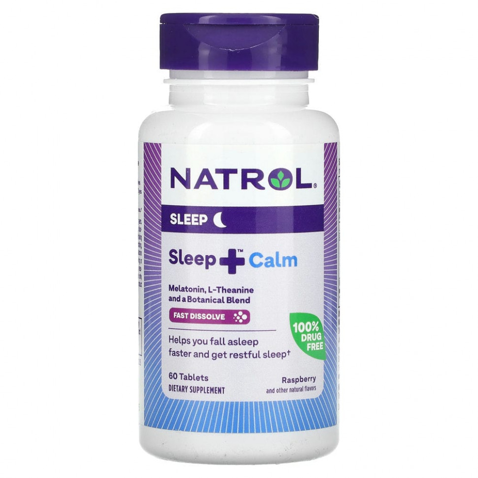  Natrol, Sleep + Calm, `` 60     -     , -, 