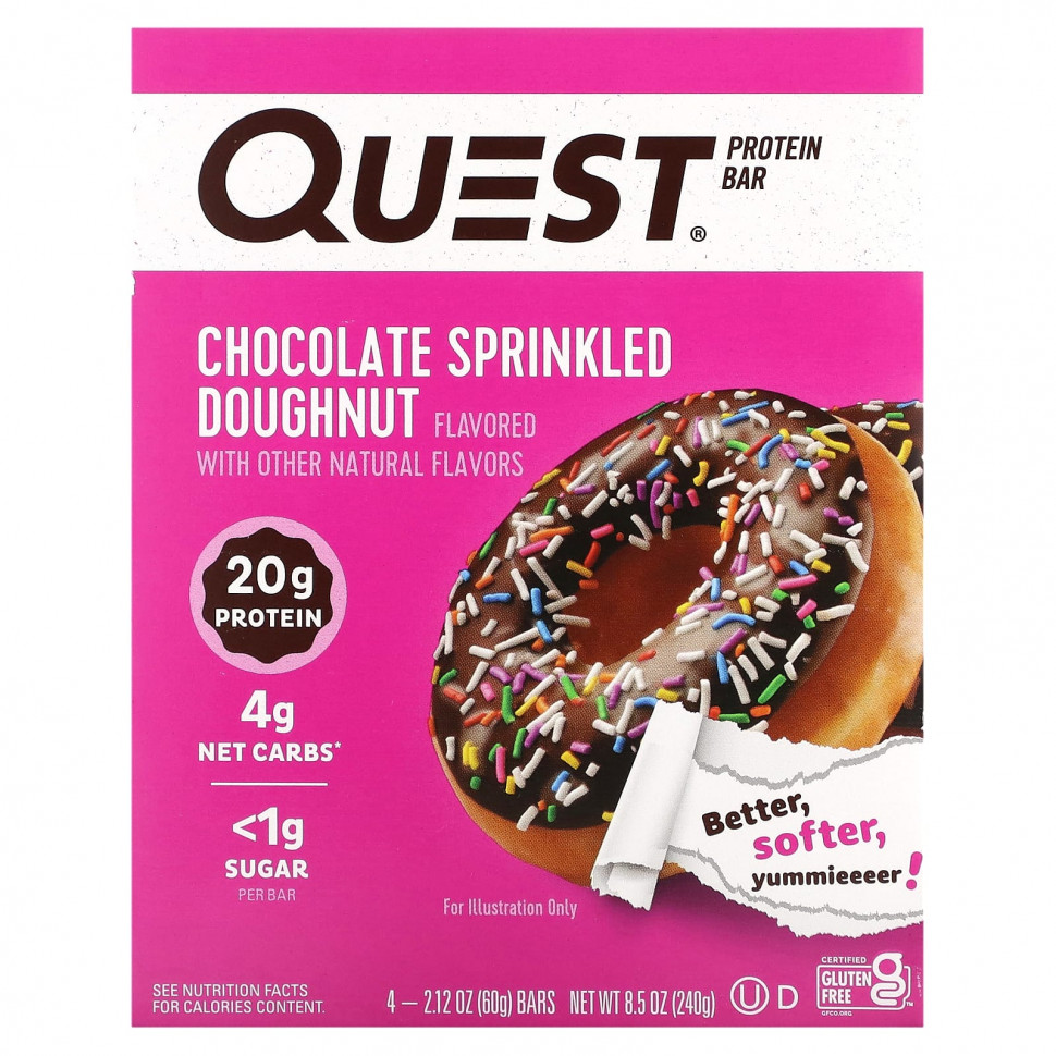  Quest Nutrition,  ,   , 4   60  (2,12 )    -     , -, 