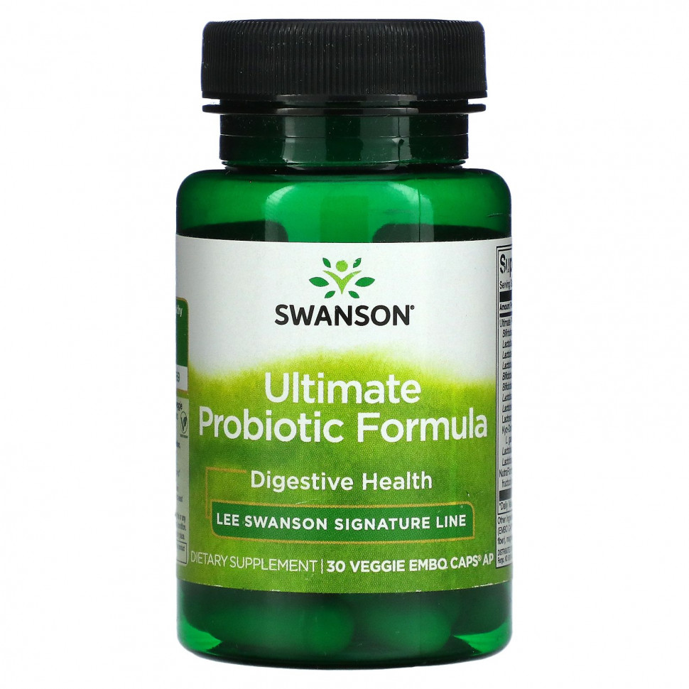  Swanson, Ultimate Probiotic Formula, 30   Embo Ap    -     , -, 