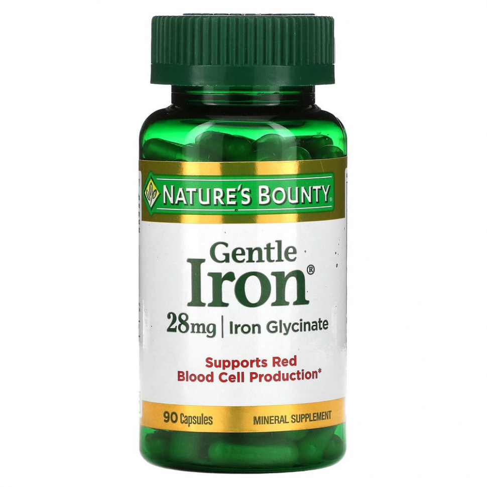  Nature's Bounty, Gentle Iron, , 28 , 90     -     , -, 