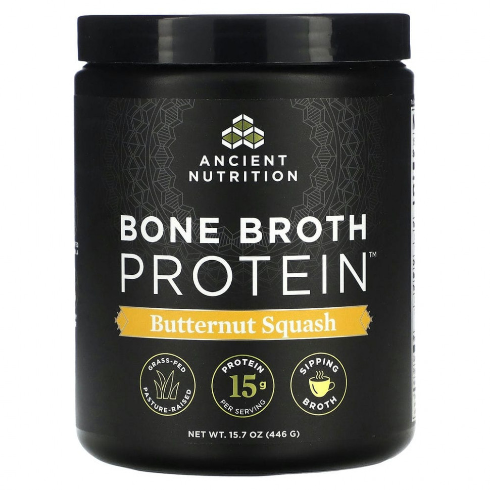  Dr. Axe / Ancient Nutrition, Bone Broth Protein,  , 446  (15,7 )    -     , -, 