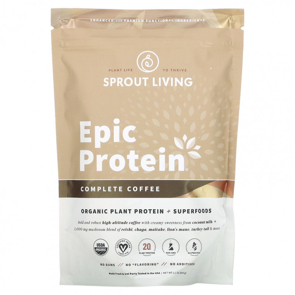  Sprout Living, Epic Protein,     ,  , 494  (1,1 )    -     , -, 