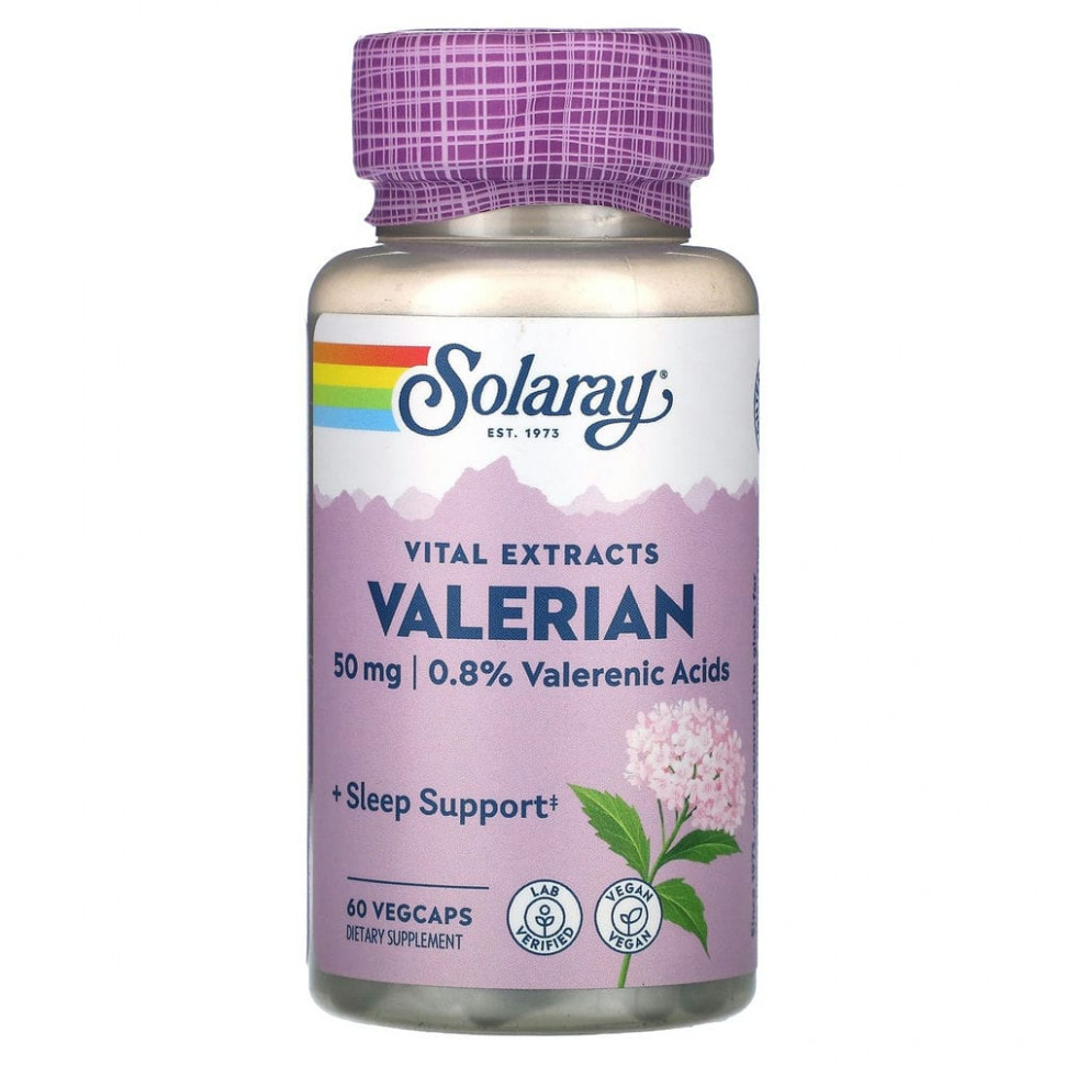 ������ ������ Solaray, Vital Extracts, ���������, 50 ��, 60 ������������ ������  IHerb (������) ����