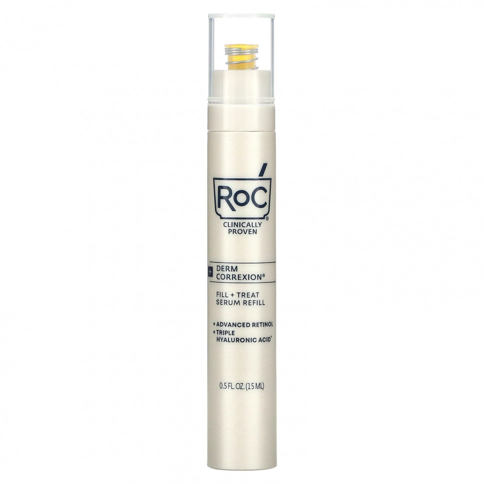  RoC, Derm Correxion, Fill + Treat Serum, Refill, 0.5 fl oz (15 ml)    -     , -, 