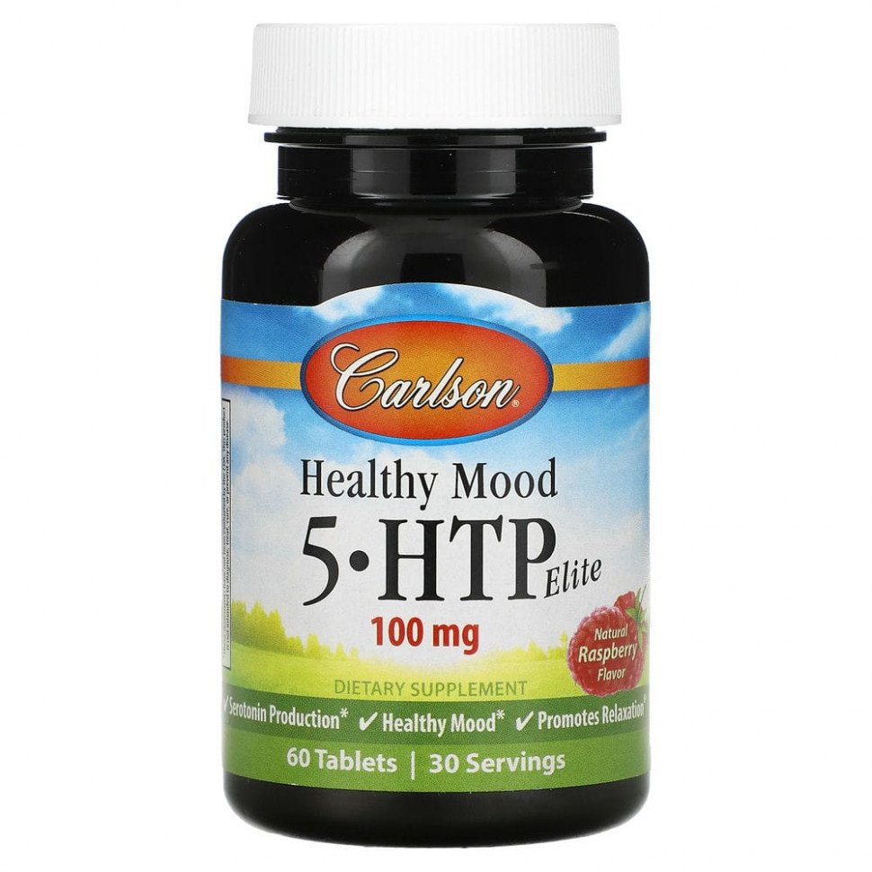  Carlson, Healthy Mood, 5-HTP Elite,  , 50 , 60     -     , -, 