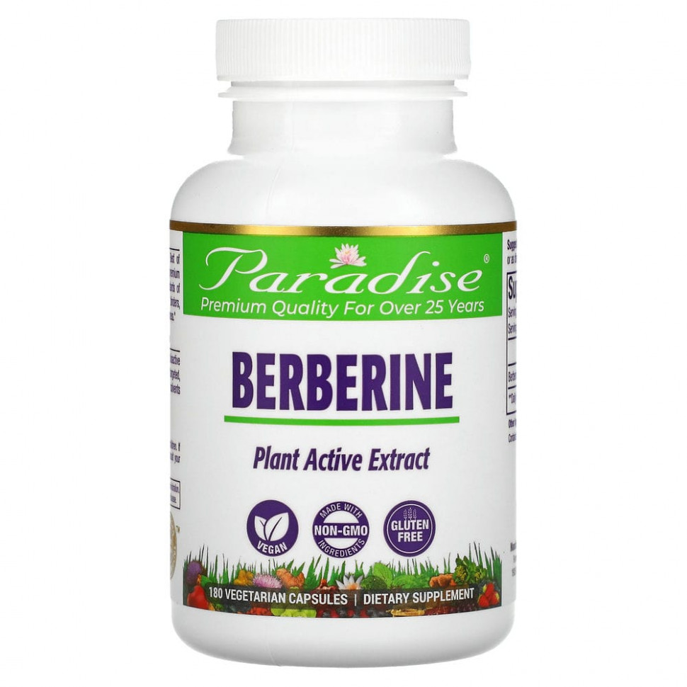 ������ ������ Paradise Herbs, ��������, 180 �������������� ������  IHerb (������) ����
