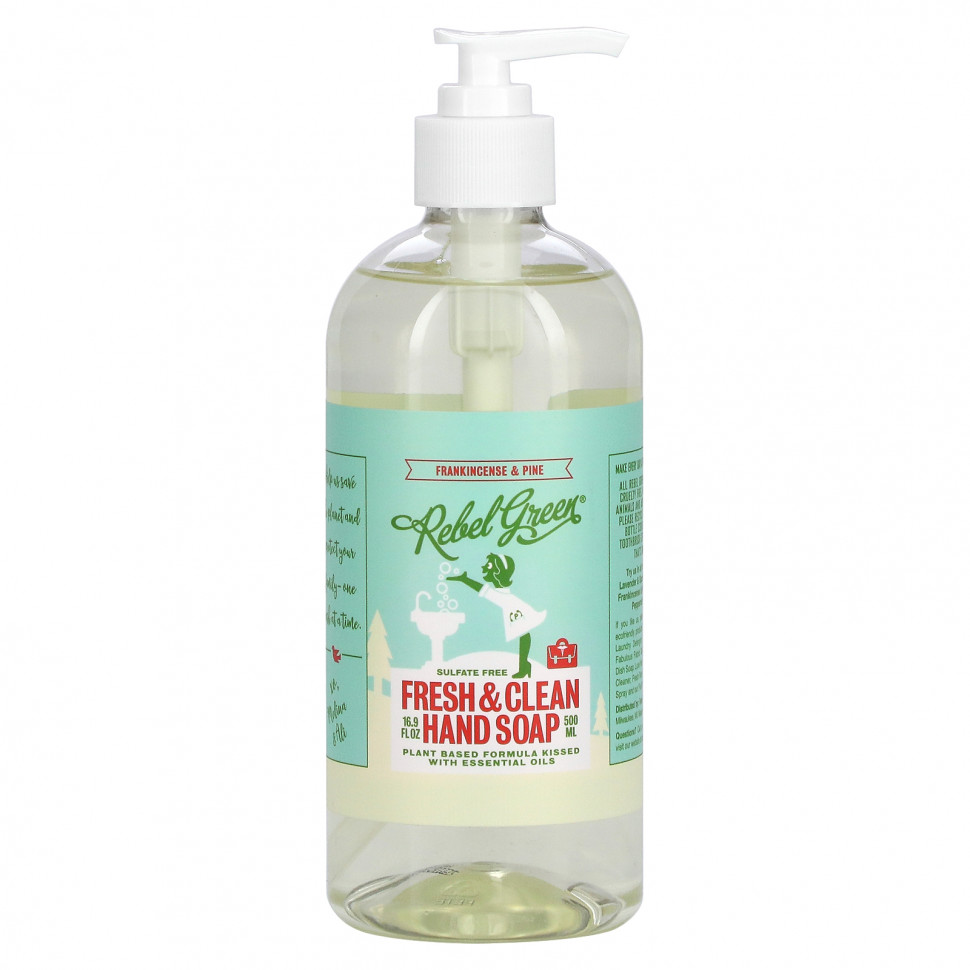  Rebel Green, Fresh & Clean,   ,   , 500  (16,9 )    -     , -, 