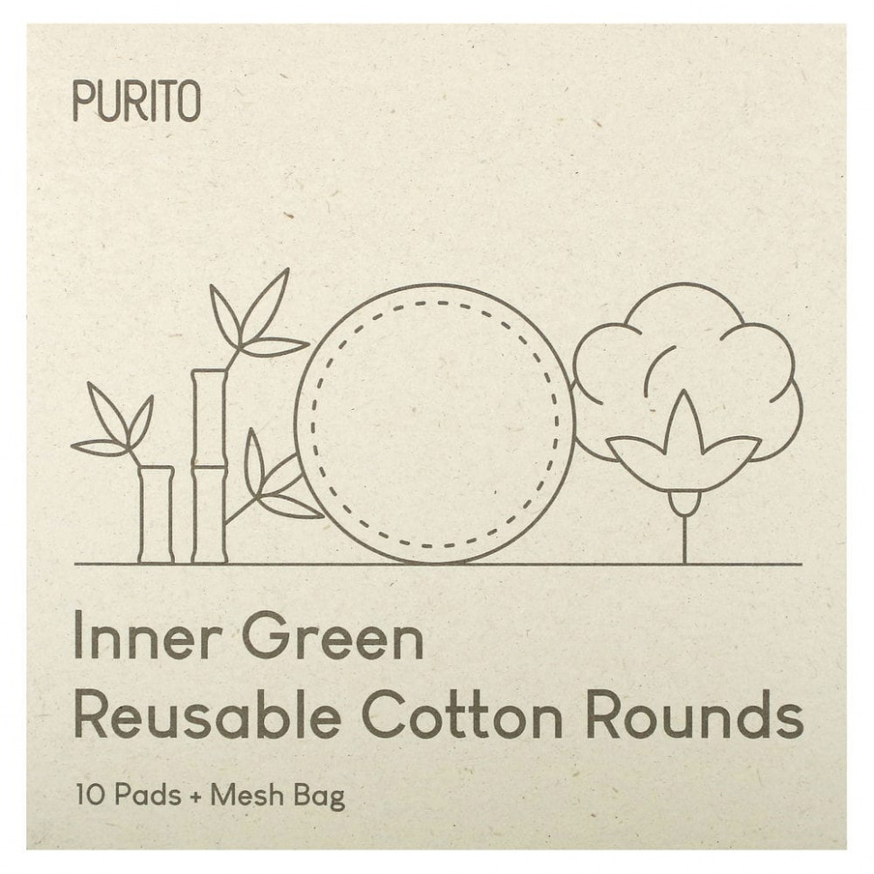 ������ ������ Purito, Inner Green, ������������ ��������� ������, 10 ��������� + �������� �����  IHerb (������) ����