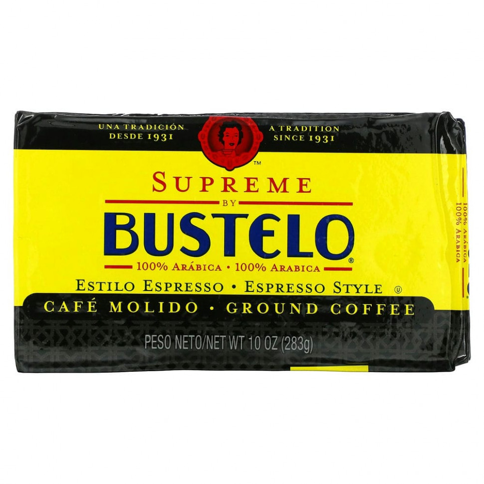 ������ ������ Caf? Bustelo, Supreme by Bustelo, ������� ���� ��������, 283 � (10 �����)  IHerb (������) ����