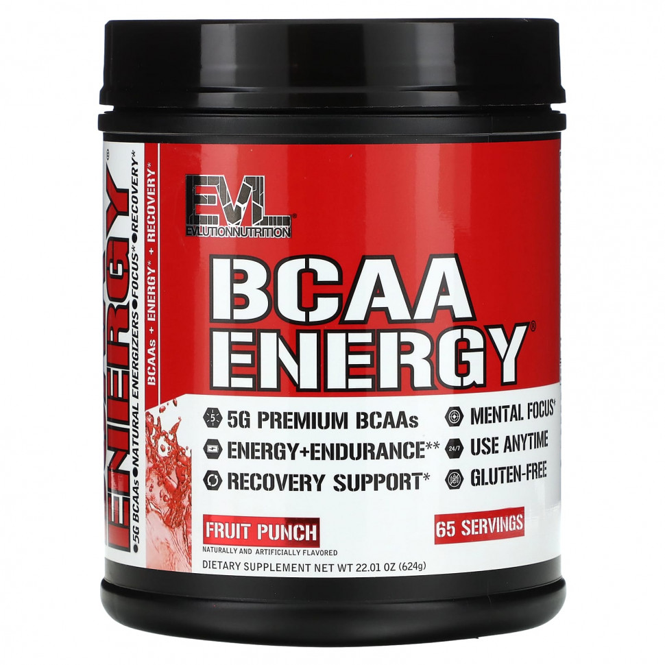  EVLution Nutrition, BCAA Energy,  , 624  (22,01 )    -     , -, 