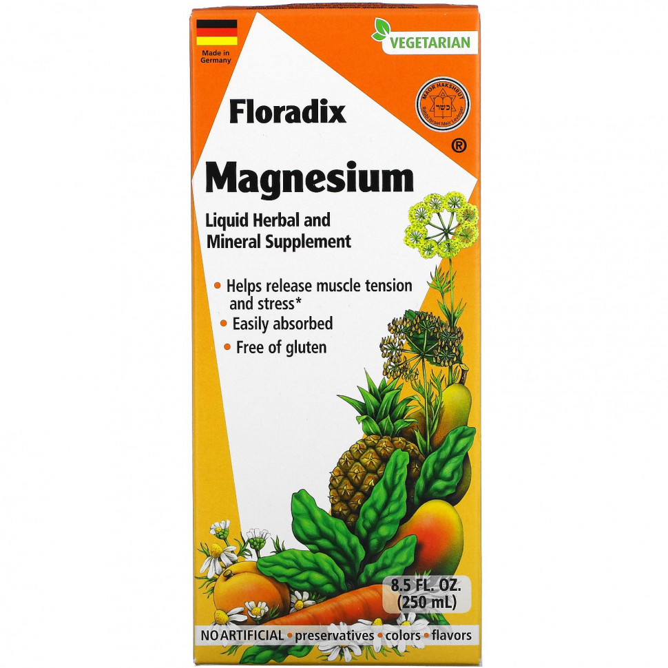  Gaia Herbs, Floradix, ,      , 250  (8,5 . )    -     , -, 