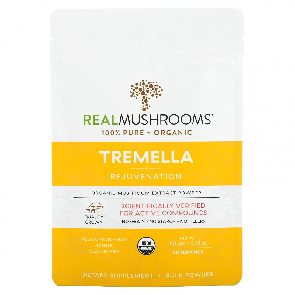  Real Mushrooms, Tremella,     , 60  (2,12 )    -     , -, 