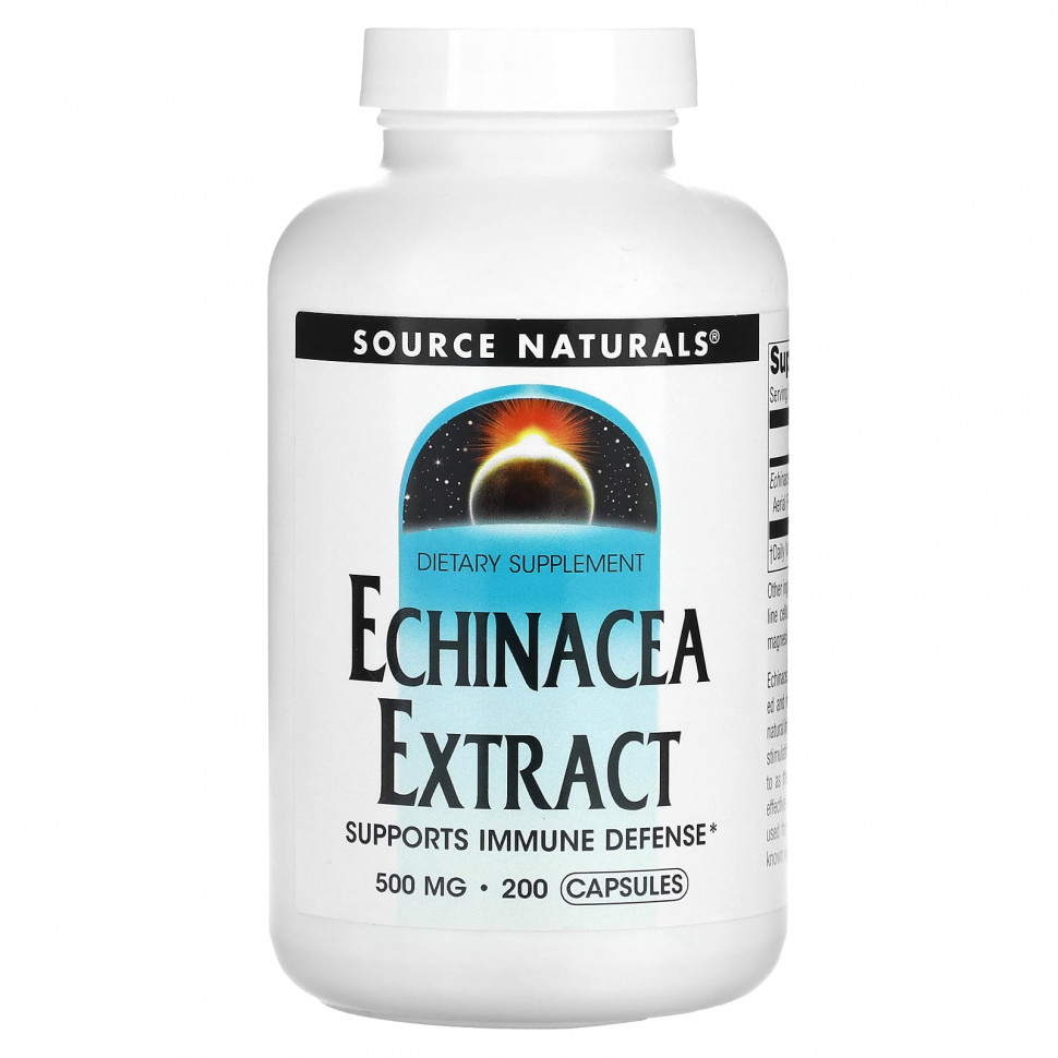 ������ ������ Source Naturals, �������� ��������, 500 ��, 200 ������  IHerb (������) ����