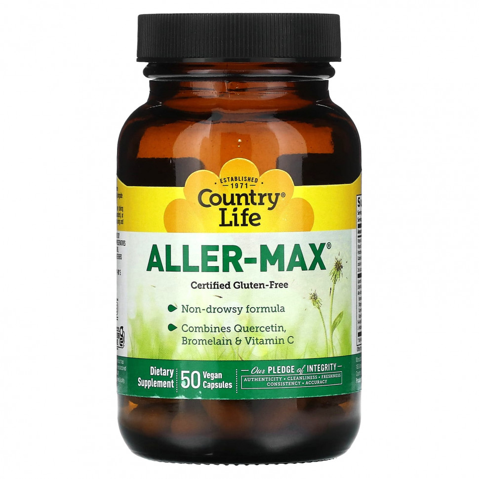 ������ ������ Country Life, Aller-Max`` 50 ��������� ������  IHerb (������) ����