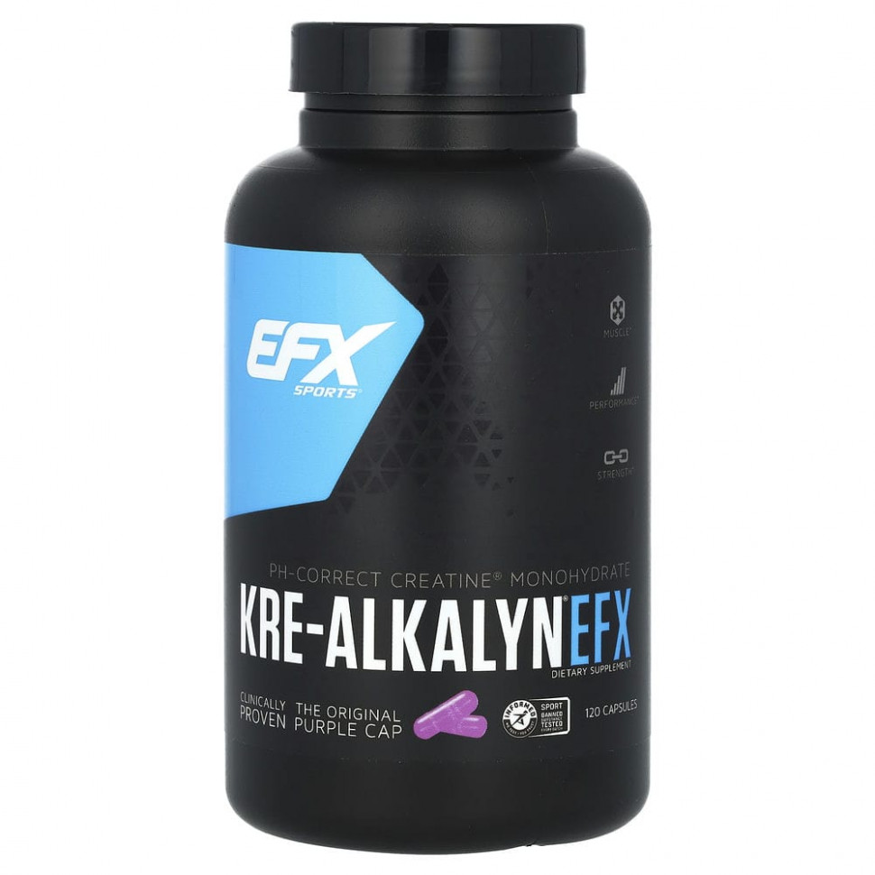  EFX Sports, Kre-Alkalyn EFX, , 120     -     , -, 