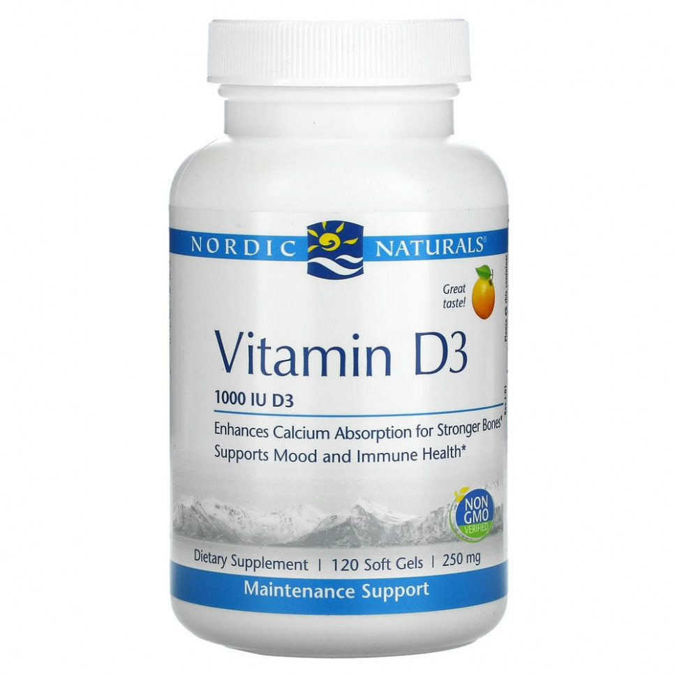  Nordic Naturals,  D3, , 1000 , 120      -     , -, 