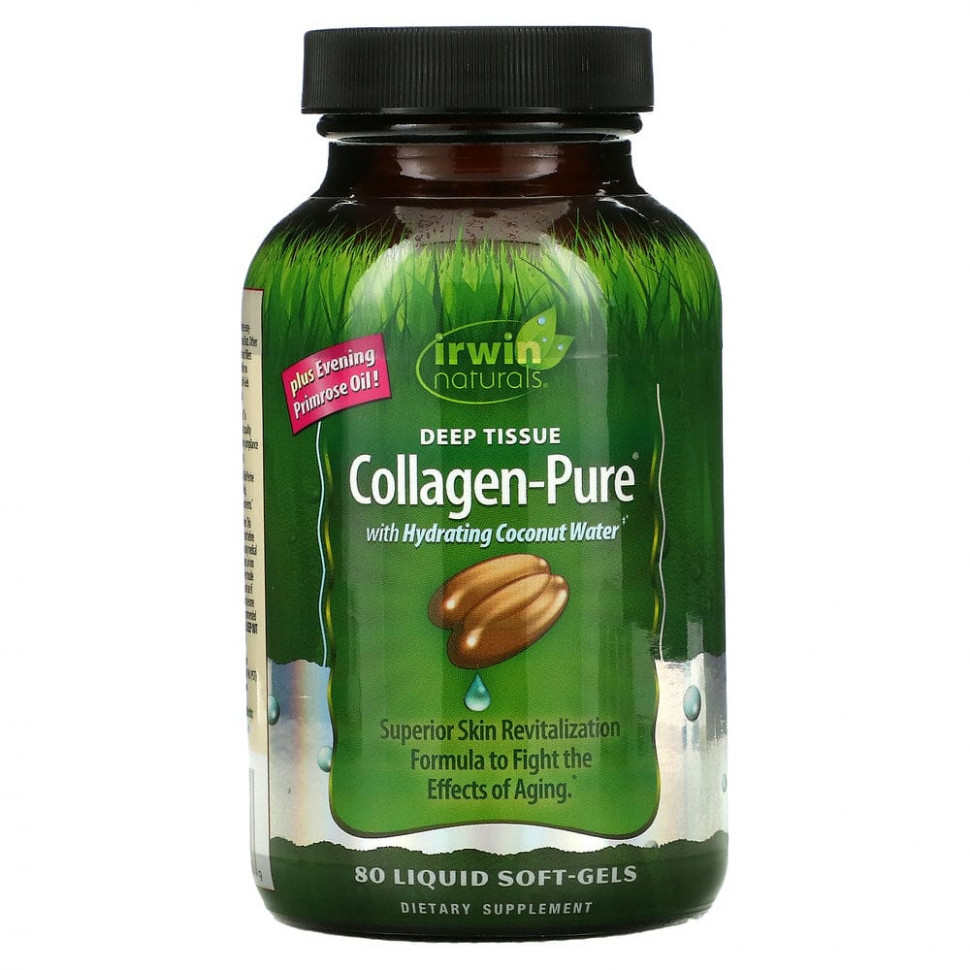  Irwin Naturals, Collagen-Pure, Deep Tissue, 80      -     , -, 