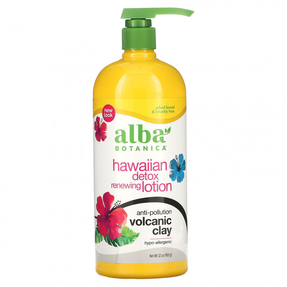 ������ ������ Alba Botanica, Hawaiian Detox Renewing Lotion, 908 � (32 �����)  IHerb (������) ����