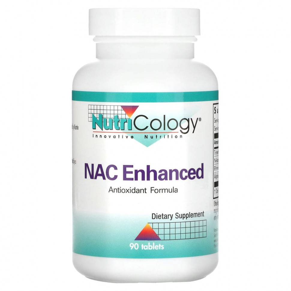  Nutricology, NAC Enhanced, 90     -     , -, 